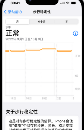 双桥iPhone手机维修如何在iPhone开启'步行稳定性通知'