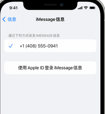 双桥apple维修iPhone上无法正常发送iMessage信息