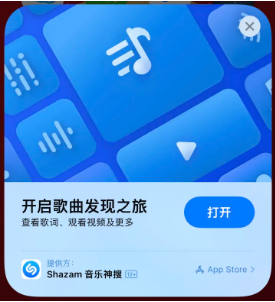 双桥苹果14维修站分享iPhone14音乐识别功能使用方法 