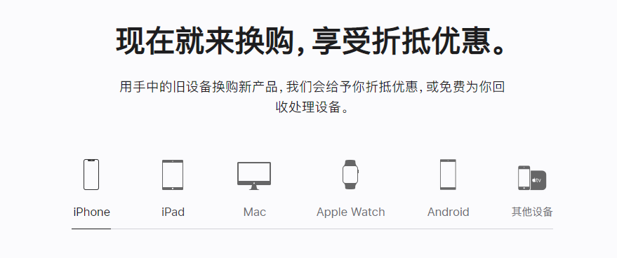 双桥苹果手机维修分享iPhone以旧换新的去处 