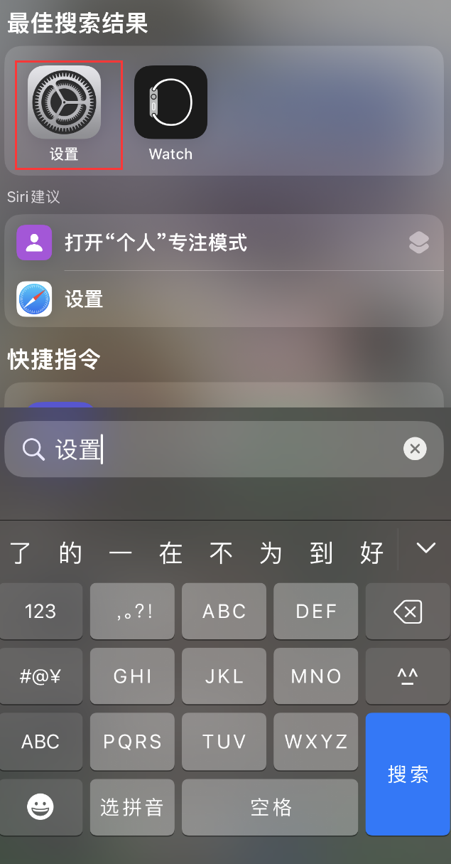 双桥苹果手机维修分享：iPhone 找不到“设置”或“App Store”怎么办？ 