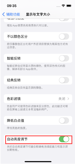 双桥苹果15维修店分享iPhone 15 Pro系列屏幕亮度 